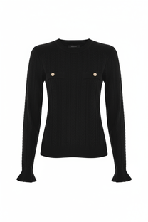 CLASSIC ROUND NECK TWIN POCKET SWEATER - SWEATER JUDE