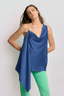 KOCCA SILKY SMOOTH SPLIT SHOULDER TOP - TOP MIROPE