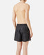 ICEBERG SWIM TRUNKS WITH TONE-ON-TONE SIDE BANDS AND DRAWSTRING