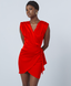 MINI WRAP DRESS
