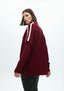 CONTRAST SLEEVE SWEATER