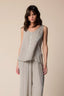 CHIC LOOSE FIT VEST STYLE SHIRT - CANOTTA IBRA