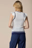 CHIC CROCHET STYLE SLEEVELESS BLOUSE - SWEATER JOSE