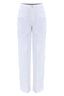 CASUAL CHIC SLIM FULL LENGTH TROUSERS - TROUSERS COLOR RONALD
