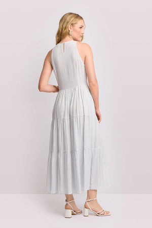 KOCCA DEFINED FLOWING FULL LENGTH DRESS - DRESS RUVEN