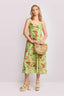 KOCCA CASUAL SUMMER FLOWERED DRESS - DRESS EARINE