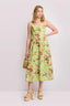 KOCCA CASUAL SUMMER FLOWERED DRESS - DRESS EARINE