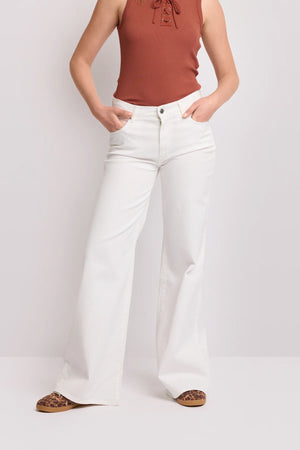 KOCCA LOW WAISTED JEAN STYLE TROUSERS - TROUSERS GERBERT
