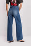 KOCCA FASHIONABLE HIGH WAISTED FLARED TROUSERS - JEANS LILIANE