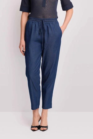 KOCCA CASUAL TAPERED ANKLE LENGTH TROUSERS - TROUSERS HILARO