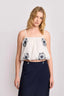 KOCCA FLOWING CROPPED VEST STYLE TOP - TOP LIBERA