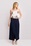 KOCCA FLOWING CROPPED VEST STYLE TOP - TOP LIBERA