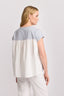 KOCCA STYLISH TWIN COLOUR T-SHIRT TOP - T-SHIRT FELICISSIMA