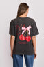 KOCCA CHIC T-SHIRT WITH OVERSIZED LOGO - T-SHIRT IODOLO