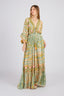 PALERMO LONG EMBROIDERED DRESS