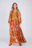 PERTHUIS PRINTED LONG DRESS