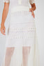 XARENI OPENWORK KNIT MIDI DRESS