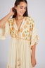 CALENZANA LONG EMBROIDERED DRESS