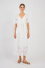CALYPSO PLAIN LACE LONG DRESS