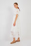CALYPSO PLAIN LACE LONG DRESS