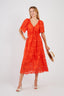 CALYPSO PLAIN LACE LONG DRESS