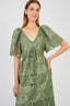 CALYPSO PLAIN LACE LONG DRESS