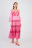 CARACAS LONG EMBROIDERED DRESS