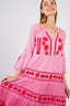 CARACAS LONG EMBROIDERED DRESS