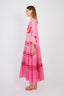 CARACAS LONG EMBROIDERED DRESS