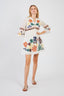 CHARLIE SHORT EMBROIDERED DRESS