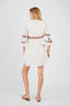 CHARLIE SHORT EMBROIDERED DRESS