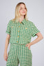 LADY'S SHORT CHECKED SHIRT