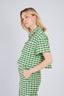 LADY'S SHORT CHECKED SHIRT