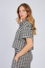 LADY'S SHORT CHECKED SHIRT
