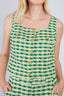 LAETICIA CHECKED SLEEVELESS TOP
