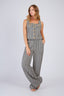 LAETICIA CHECKED SLEEVELESS TOP