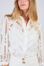 LIANE OPENWORK LACE BLOUSE