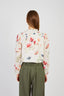 LOVELY PRINTED LONG-SLEEVED BLOUSE