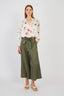 LOVELY PRINTED LONG-SLEEVED BLOUSE