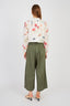 LOVELY PRINTED LONG-SLEEVED BLOUSE