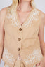 BABOU EMBROIDERED SLEEVELESS VEST