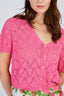 FLORE OPENWORK SHORT VEST
