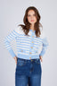 FLORIDA STRIPED KNIT VEST