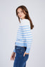 FLORIDA STRIPED KNIT VEST