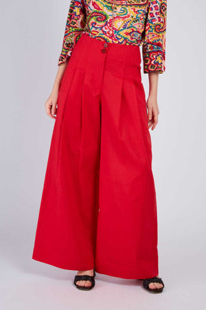 DAISY LINEN WIDE PANTS