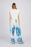 DAVINA PRINTED FLARED PANTS