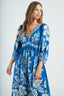 DERHY MAHEE PRINTED LONG DRESS