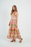 DERHY MELIKE PRINTED MAXI DRESS