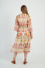 DERHY MELINA PRINTED MIDI DRESS
