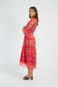 DERHY MELINA PRINTED MIDI DRESS
